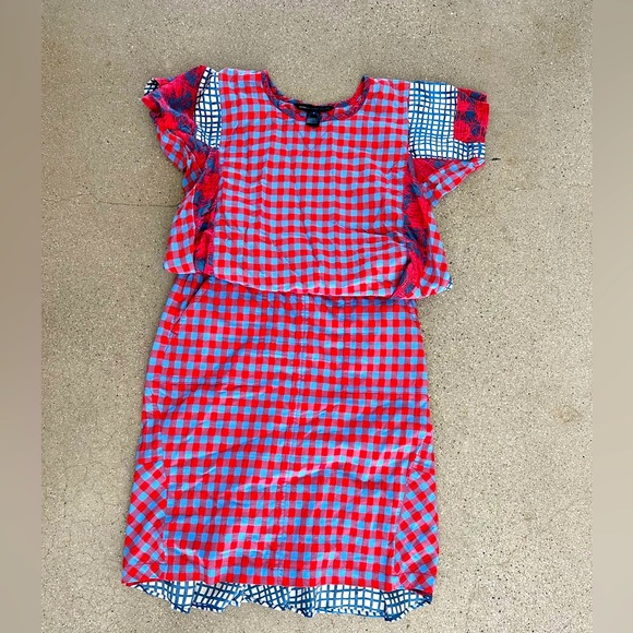 Marc Jacobs Gingham Skirt Set - Picture 1 of 8